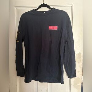 Simply Southern Dark Blue Long Sleeve Tee
